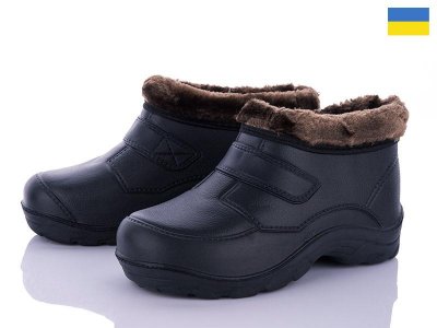 Галоши мужские Vladimir (41-45) Крок голош Б02 черный (зима)