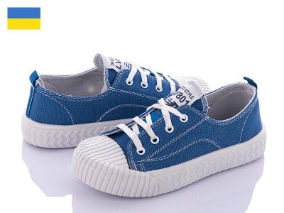 Кеды детские Golden Lion (30-35) Dago K600 синий (деми)