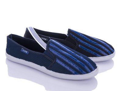 Слипоны мужские Inblu (40-45) 9001 синий (деми)
