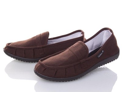 Мокасины женские Active (36-41) 20-40W коричневый (деми)