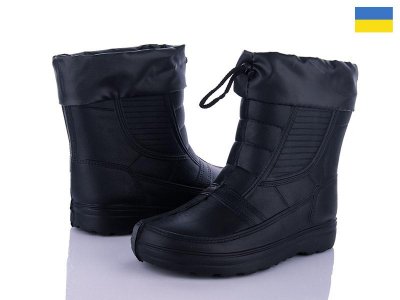 Сапоги мужские зима DreamStan (41-45) ГП05 черный (зима)