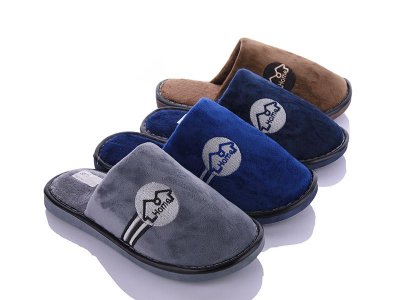 Тапочки подростковые Deshman (36-41) DF445 mix (зима)