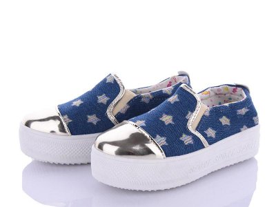 Слипоны детские Viktoria (33-38) C3623-1 (деми)