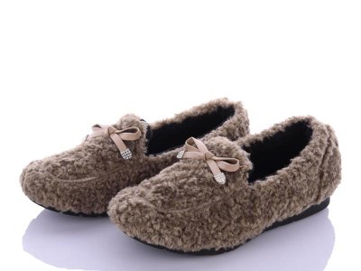 Мокасины женские зима Super Gear (36-41) PV805-1 (зима)