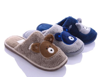 Тапочки подростковые Deshman (36-41) LK2281 mix (зима)