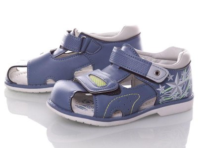 Босоножки детские для мальчиков OkShoes (26-31) B128-2 (лето)