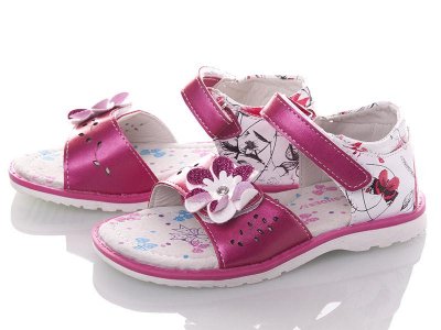 Босоножки детские для девочек OkShoes (26-31) 40-3 (лето)