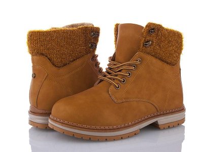 Ботинки женские Zoom (36-41) LV64 camel (деми)