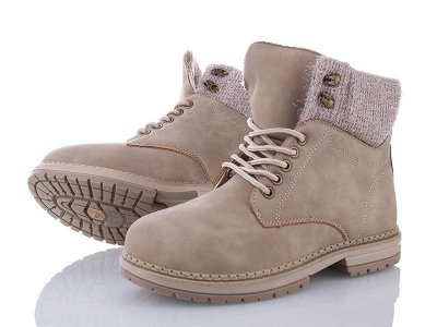 Ботинки женские Zoom (36-41) LV64 beige (деми)