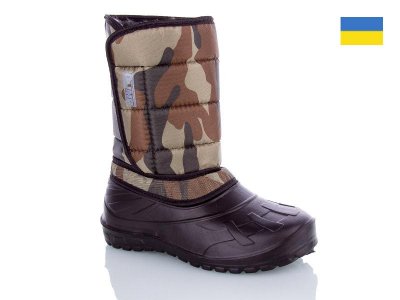 Сапоги мужские зима Slipers (41-46) СМ1-1 камуфляж (41-46) (зима)