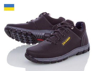 Ботинки мужские зима Львов База (40-45) Kluchovskyy Z3 черный (зима)