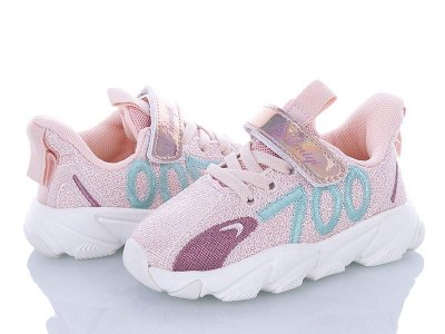 Кроссовки для девочек FZD (22-26) W969 pink (деми)