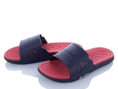 Шлепанцы мужские Nadin (41-47) 82496 blue-red (лето)