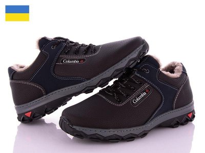 Кроссовки мужские зима Львов База (40-45) Roksol T10 ч пр синий (зима)