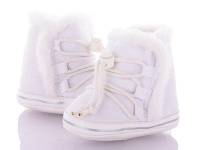 Пинетки детские Clibee (17-20) D146 white (зима)