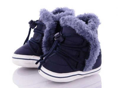 Пинетки детские Clibee (17-20) D146 navy (зима)