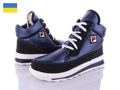 Сапоги женские зима Lenase (37-41) 117-1 FL белск синий (зима)