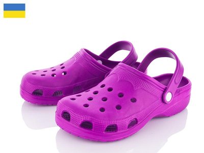Кроксы женские Golden Lion (36-41) Кр ж фиолет (лето)