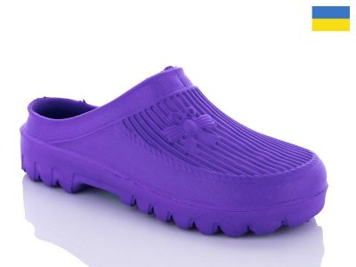 Галоши женские Sanlin2 (36-41) Сабо A11-1 сирень (деми)