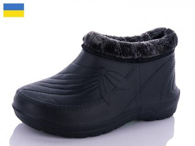 Галоши женские Sanlin2 (37-42) A13 мех черный (зима)