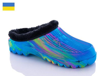 Галоши женские Sanlin2 (36-41) MA11 синий попугай (зима)