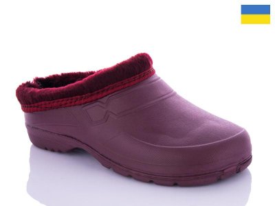 Галоши детские Dago (37-42) Паяс Сабо Ж теплый бордовый (зима)