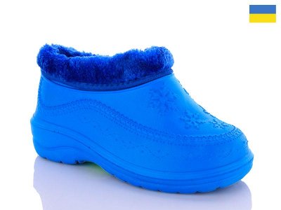 Галоши женские Sanlin2 (37-42) A12 мех синий (зима)