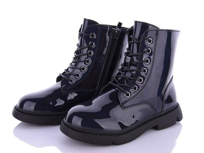 Ботинки для девочек Clibee (32-37) NQ233 black (деми)