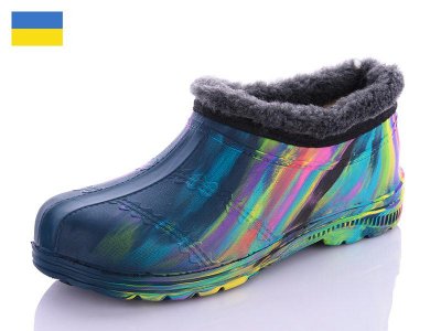 Галоши женские Sanlin2 (36-39) Ж65 попугай син (зима)