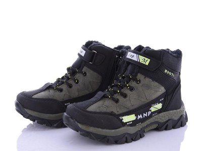 Ботинки детские зимние для мальчиков OkShoes (28-35) 3304-11 евромех (зима)