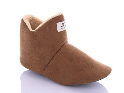 Тапочки женские Jumay (36-40) Угги жен коричневый (деми)