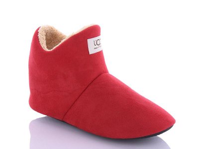 Тапочки женские Jumay (36-40) Угги жен красный (деми)