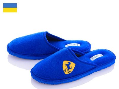 Тапочки подростковые Sanlin2 (36-41) M18 blue (деми)