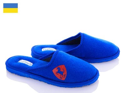 Тапочки подростковые Sanlin2 (36-41) M19 blue (деми)