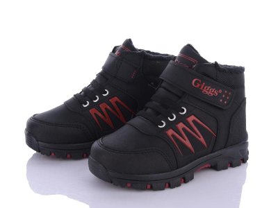 Ботинки детские зимние для мальчиков OkShoes (26-30) 3303-2 евромех (зима)