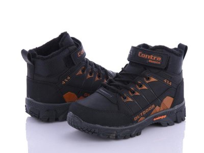 Ботинки для мальчиков OkShoes (31-35) 3304-15 евромех (деми)