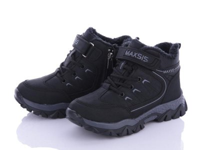 Ботинки детские зимние для мальчиков OkShoes (31-35) 3304-18 евромех (зима)