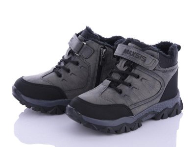 Ботинки детские зимние для мальчиков OkShoes (31-35) 3304-20 евромех (зима)