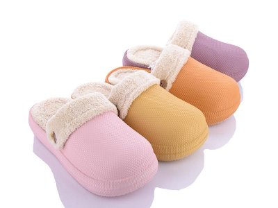 Тапочки женские ShiangHua (35-40) Z033 mix (зима)