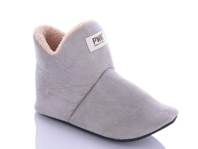 Тапочки женские Jumay (36-40) Угги PWR жен.низ.серый (зима)