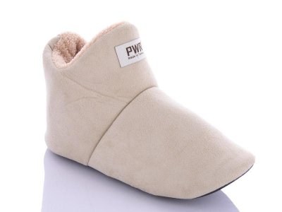 Тапочки женские Jumay (36-40) Угги PWR жен.низ.бежевый (зима)