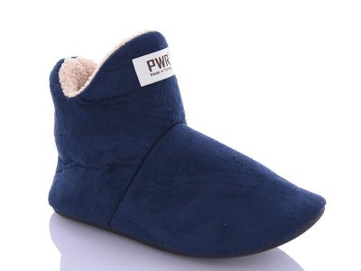Тапочки женские Jumay (36-40) Угги PWR жен.низ.синий (зима)