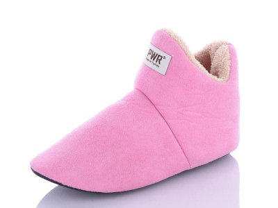 Тапочки женские Jumay (36-40) Угги PWR жен.низ.розовый (зима)