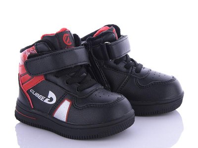 Босоножки детские для мальчиков Apawwa (21-26) H280 black-red (деми)