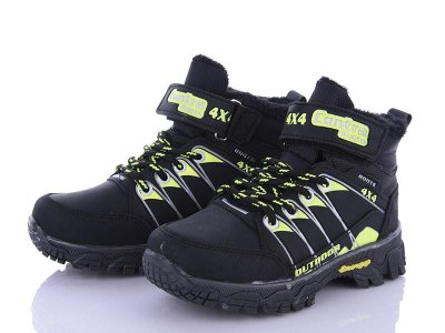 Ботинки детские зимние для мальчиков OkShoes (26-30) 3303-5 евромех (зима)
