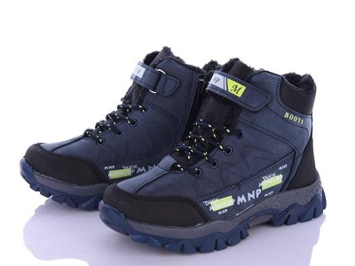 Ботинки детские зимние для мальчиков OkShoes (28-35) 3304-27 евромех (зима)