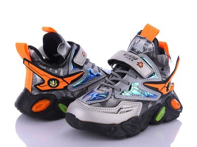 Детские зимние кроссовки для мальчиков Мир (26-31) A216B orange (зима)