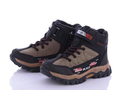 Ботинки детские зимние для мальчиков OkShoes (31-35) 3304-26 евромех (зима)