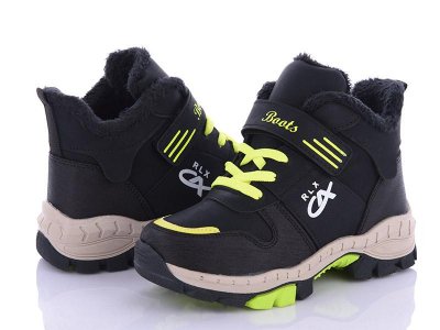 Ботинки детские зимние для мальчиков OkShoes (31-35) 3304-31 евромех (зима)