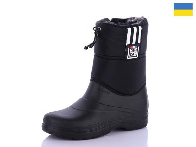 Сапоги женские зима KH Shoes (36-40) P4 черный (зима)